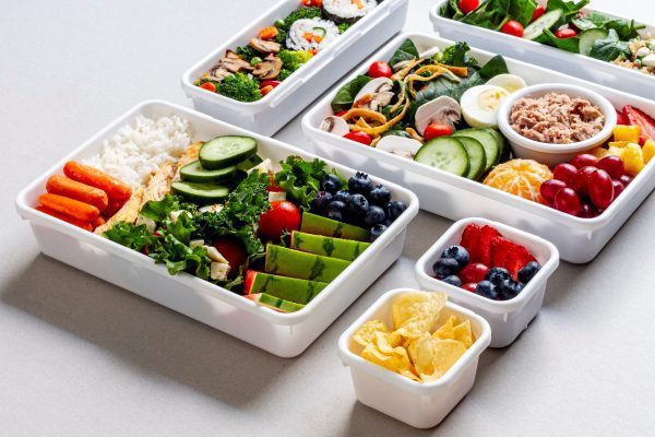 high-angle-fish-vegetables-fruits